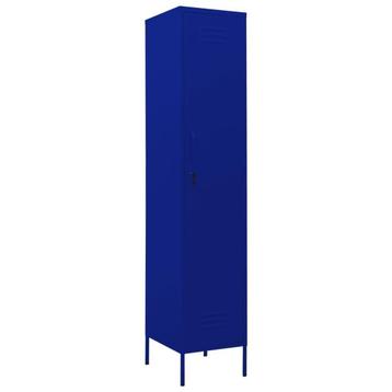 Stalen Lockerkast 35x46x180cm - Tweedekansje Marineblauw... beschikbaar voor biedingen