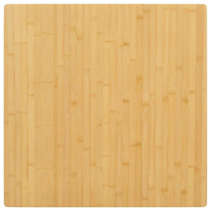 vidaXL Tafelblad 90x90x4 cm bamboe, Huis en Inrichting, Tafels | Eettafels, Nieuw, Verzenden
