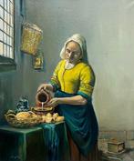 Andrzej Dbek (XXI) - The Milkmaid after Vermeer