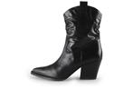 Linea Zeta Cowboy laarzen in maat 41 Zwart | 10% extra, Kleding | Dames, Verzenden, Zwart, Zo goed als nieuw, Linea Zeta