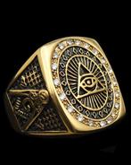 Chevalière Franc-Maçon de lŒil qui Voit Tout : Bescherming, Antiek en Kunst