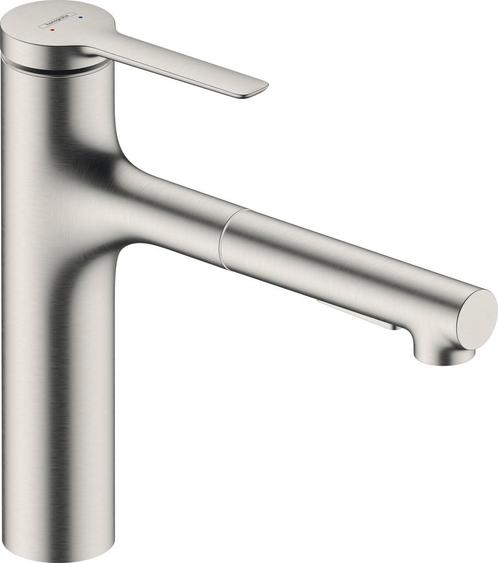 Hansgrohe Zesis M33 ééngreeps keukenkraan 160 met metalen, Doe-het-zelf en Verbouw, Sanitair, Kraan, Nieuw, Ophalen of Verzenden