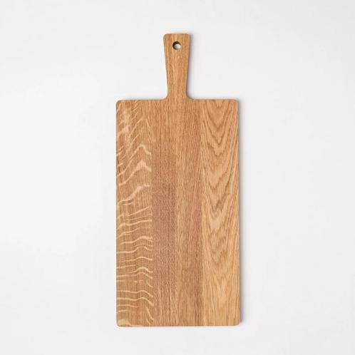 HOCHO Snijplank met Handvat - Eikenhout - 480x200x20mm -..., Huis en Inrichting, Keuken | Keukenbenodigdheden, Nieuw, Ophalen of Verzenden