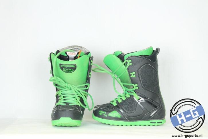 Refurbished - Snowboardschoenen - Thirtytwo Green -, Sport en Fitness, Snowboarden, Schoenen, Gebruikt, Ophalen of Verzenden
