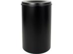 V-part - Vlamdovende papierbak 110 ltr - Steel - zwart, Huis en Inrichting, Woonaccessoires | Prullenbakken, Verzenden, Zo goed als nieuw