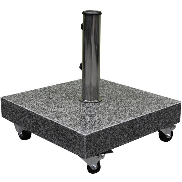 AVH parasolvoet 60 kg met 4 wielen graniet, Tuin en Terras, Parasols, Nieuw, Ophalen of Verzenden