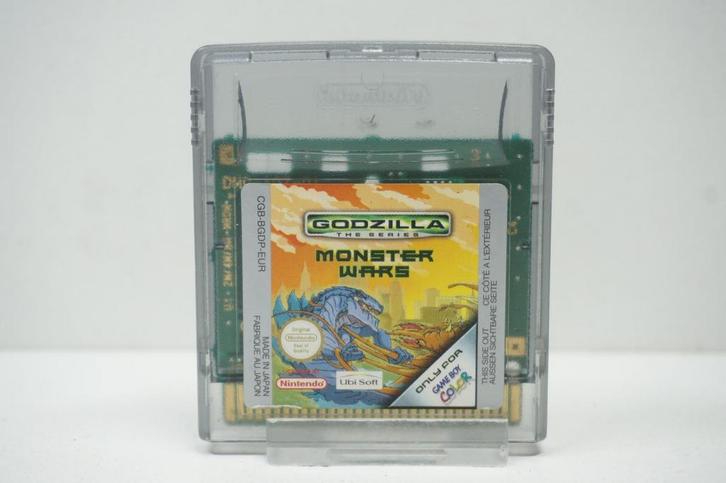 Godzilla the Series: Monster Wars - CGB-BGDP-EUR, Spelcomputers en Games, Games | Nintendo Game Boy, Zo goed als nieuw, Ophalen of Verzenden