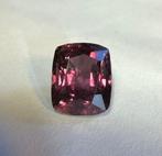 1 pcs Paars, Bruin Saffier - 4.01 ct - Gem research Swiss, Nieuw