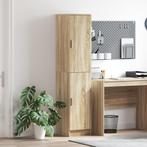 vidaXL buffetkast Sonoma Eik 35x39x168 cm Gelaagd Hout, Huis en Inrichting, Minder dan 50 cm, Verzenden, Nieuw, Minder dan 100 cm
