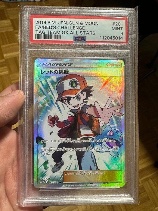 Pokémon - 1 Graded card - Red #201 Full art, Foil, Alternate, Hobby en Vrije tijd, Verzamelkaartspellen | Pokémon