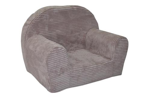 Kinderfauteuil - LINCOL - 60x40x45 cm - corduroy - roze, Kinderen en Baby's, Kinderkamer | Tafels en Stoelen, Nieuw, Ophalen of Verzenden