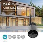 Wifi Camera Full HD Smart cam met SD opnamefunctie en App, Audio, Tv en Foto, Videobewaking, Nieuw, Buitencamera, Verzenden