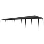 vidaXL Partytent 3x12 m PE antraciet, Verzenden, Nieuw, Partytent