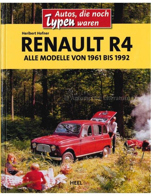 RENAULT R4, ALLE MODELLE VON 1961 BIS 1992 (AUTOS DIE NOCH, Boeken, Auto's | Boeken, Renault