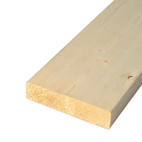 Vuren Balk Geschaafd 50x200, Doe-het-zelf en Verbouw, Hout en Planken, Vuren, 300 cm of meer, 50 mm of meer, Nieuw, Balk, Ophalen of Verzenden