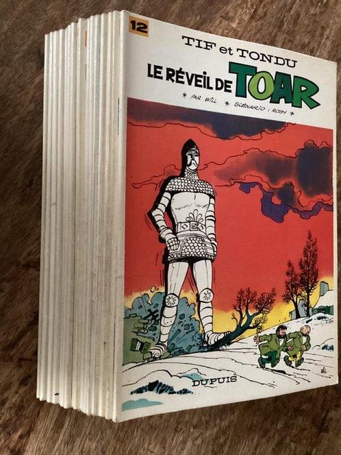 Tif et Tondu T12 à T17 + T19 à T23 + T25 + T27 à T30 - 16x B, Boeken, Stripboeken