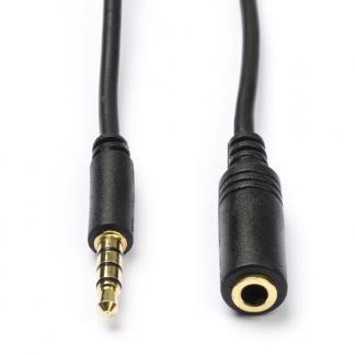 3.5 mm jack verlengkabel | Goobay | 3 meter, Audio, Tv en Foto, Audiokabels en Televisiekabels, Nieuw, Verzenden