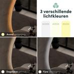 2dekans | Beloura Badkamerspiegel met Verlichting - Ronde, Huis en Inrichting, Woonaccessoires | Spiegels, Ophalen of Verzenden