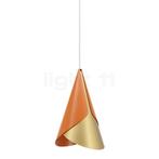Umage Cornet Hanglamp, oranje/messing - plafondkapje conisch, Huis en Inrichting, Verzenden, Nieuw