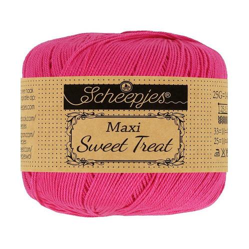 Scheepjes Maxi Sweet Treat - 786 fuchsia - Gemerceriseerd, Hobby en Vrije tijd, Breien en Haken, Ophalen of Verzenden