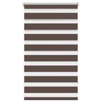 Duo Rolgordijn Koffiebruin - 90x150 cm - OP=OP Super Sale!, Bruin, 100 tot 150 cm, Nieuw, 50 tot 100 cm