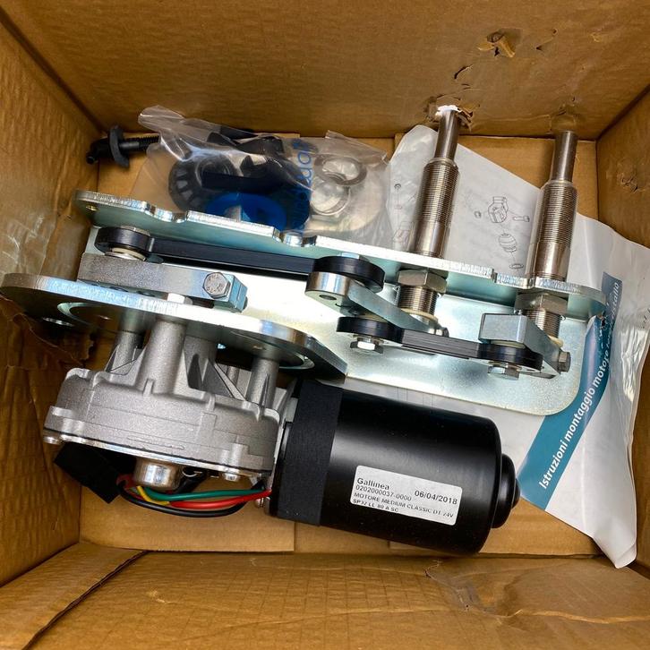 Bieden: Gallinea medium duty windscreen wiper motor 24V SP3, Watersport en Boten, Bootonderdelen, Motor en Techniek, Nieuw, Zeilboot of Motorboot