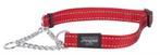 Rogz For Dogs Fanbelt Halfslip Halsband Rood, Dieren en Toebehoren, Verzenden, Nieuw