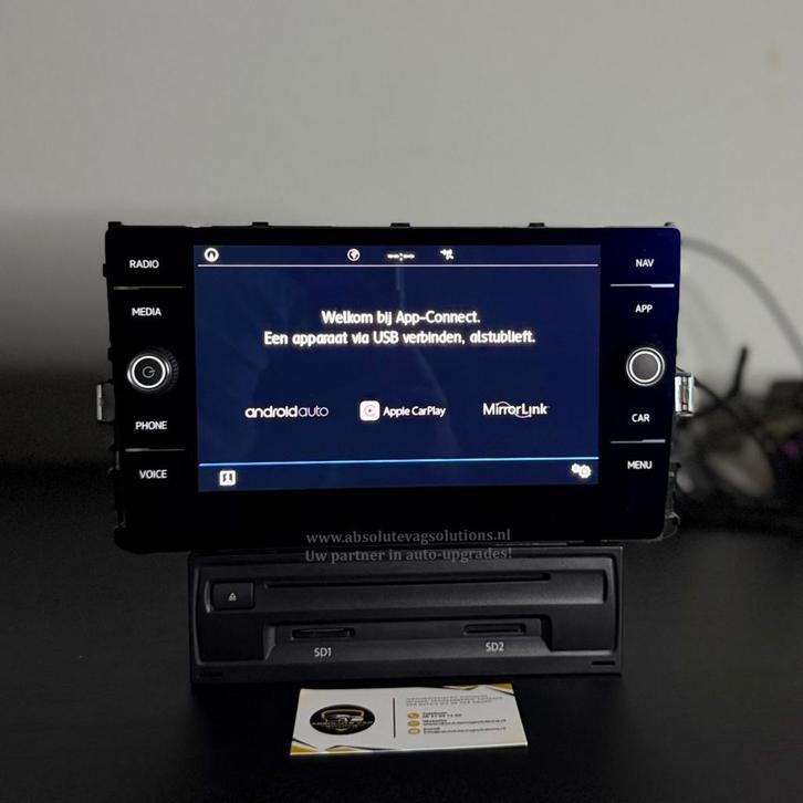 Volkswagen Discover Media 8 inch - inc. inbouw complete SET, Auto diversen, Autonavigatie, Zo goed als nieuw