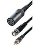 Adapter kabel BNC en RCA mannelijk - DIN 6pins, Audio, Tv en Foto, Nieuw, Ophalen of Verzenden