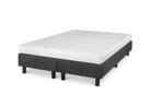 Boxspring Student Basic Antraciet - 160x210 cm, Verzenden, Nieuw, Overige kleuren, Modern