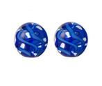 Presse-papier (2) - 2Pcs - Glass Spheres Blue Pendulum -