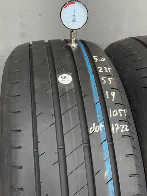 235/55/19 105V Goodyear zomerbanden 5,8mm profiel 2 stuks, Auto-onderdelen, Banden en Velgen, 19 inch, Erkend duurzaam, Zomerbanden