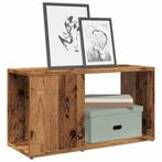 vidaXL Tv-meubel 60x24x32 cm bewerkt hout oud houtkleurig, Verzenden, Nieuw, Overige houtsoorten