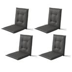 TRUUSK 4-delige Set Zitkussens 108 X 50 X 5 Cm Stoelkussens, Verzenden, Nieuw
