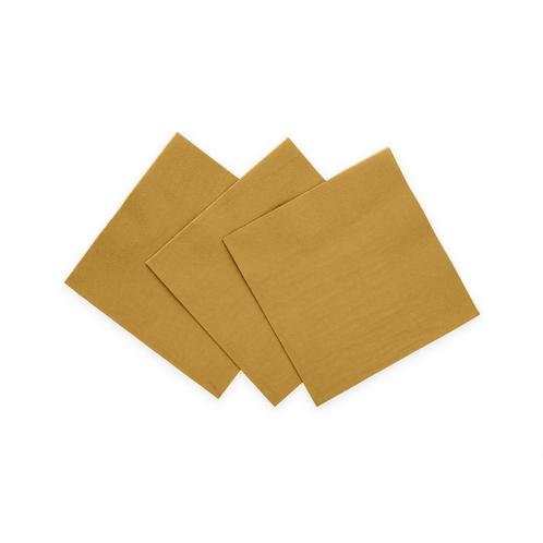 Gouden Servetten 3 Laags 24cm 20st, Hobby en Vrije tijd, Feestartikelen, Nieuw, Verzenden