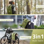 2dekans | RADGEIST 3in1 fietstas voor bagagedrager (25, Sieraden, Tassen en Uiterlijk, Tassen | Rugtassen, Ophalen of Verzenden