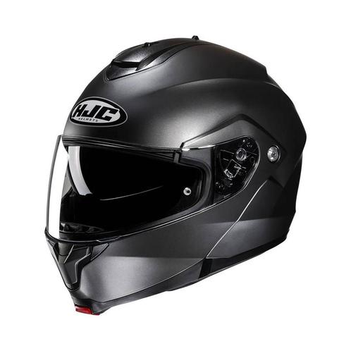 HJC C91N Donkergrijs Systeemhelm, Motoren, Kleding | Motorhelmen, Systeemhelm, Heren, XXL, Nieuw met kaartje, HJC, Verzenden