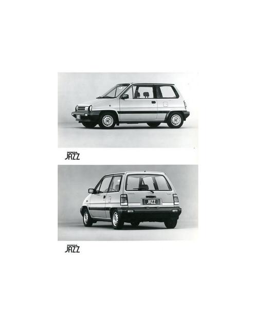 1985 HONDA JAZZ PERSFOTO, Boeken, Auto's | Folders en Tijdschriften, Honda