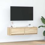 vidaXL Tv-meubel 100x31x25,5 cm bewerkt hout sonoma, Verzenden, Nieuw, Minder dan 50 cm, Minder dan 100 cm