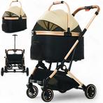 Luxe Multifunctionele Hondenbuggy Beige, Dieren en Toebehoren, Ophalen of Verzenden, Nieuw