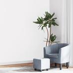 vidaXL Vliesbehang 3D effen 10x0,53 m grijs, Verzenden, Grijs