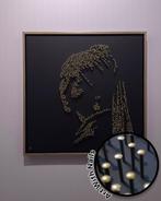 Tijs Dragtsma (1992) - Girl with a Pearl Earring in Brass, Antiek en Kunst