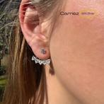 Design heart jacket studs - 925 zilver, Verzenden, Nieuw, Zilver