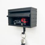 Garage Sleutelhanger met Plat Dak | Met werkende Garagedeur, Verzenden, Nieuw