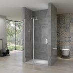 Nisdeur Van Rijn ST02 88x200 cm Draaideur 6 mm Met Vaste, Ophalen of Verzenden, Nieuw, Chroom, Douche