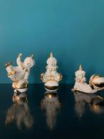 Capodimonte, Limoges - Beeldje - Clownfiguren met Swarovski, Antiek en Kunst, Antiek | Glas en Kristal