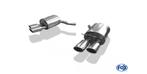 FOX BMW E63/64 645i 650i einddemper rechts/links - 2x115x85, Verzenden, Nieuw
