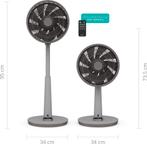 Duux Whisper 2 Statiefventilator - Zuinige Ventilator met, Verzenden