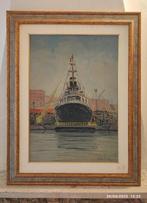 Stefano Bottosso (1949) - Porto di Livorno - Nave in