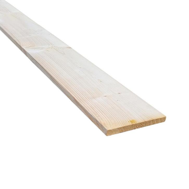 Vuren steigerplank gedroogd 20x200x3000mm, Doe-het-zelf en Verbouw, Hout en Planken, Nieuw, Steigerhout, Ophalen of Verzenden
